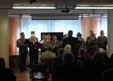 Obraz 191 12.11.2015 występ chóru wojskowego „Żołnierskie Echa” w DPS im. Jana Pawła II