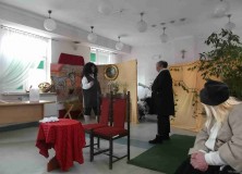 DSCF1378 Premiera „Skąpca” Moliera w wykonaniu Grupy Teatralnej „Albercik”