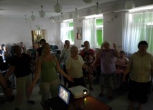 OLYMPUS DIGITAL CAMERA Nauka tańca i hymnu Światowych Dni Młodzieży
