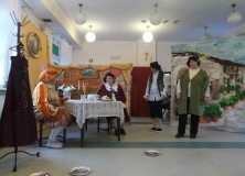 DSCF3183 Grupa Teatralna „Albercik” – „Poskromienie złośnicy” dla zaproszonych gości 07-09.12.2016