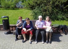 17.05.2017 Próba Grupy Teatralnej „Albercik” na świeżym powietrzu