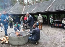 DSCF5920 Pieczenie ziemniaków na kieleckim Stadionie