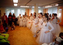 DSC03833 18.12.2017 „Królewiaczki” w DPS im. Jana Pawła II