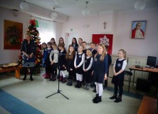 DSC04230 Chór Zespołu Szkół Katolickich Diecezji Kieleckiej w DPS im. Św. Brata Alberta