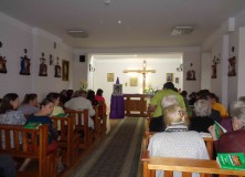 DSC04897 16.03.2018 Droga Krzyżowa przygotowana przez Grupę Teatralną „Albercik”